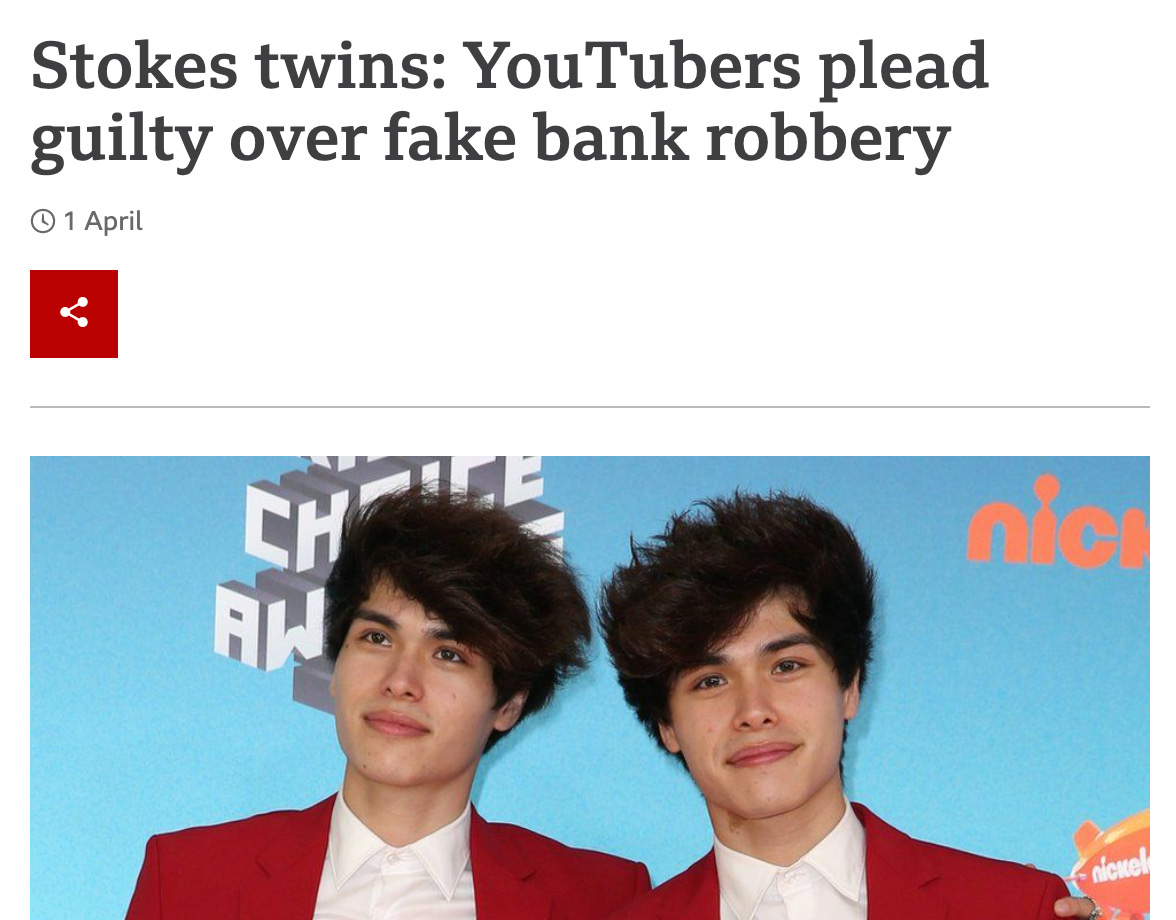 Stokes Twins Plead Guilty